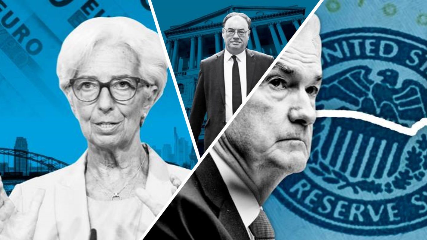 NHTW Anh và NHTW Châu Âu đồng loạt tăng lãi suất chính sách